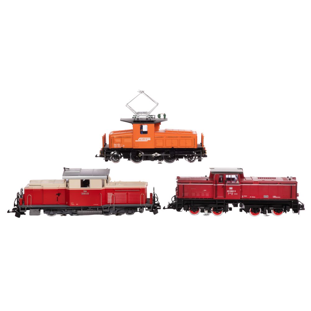 LGB Lehmann Model Train G Scale Locomotive Assortment