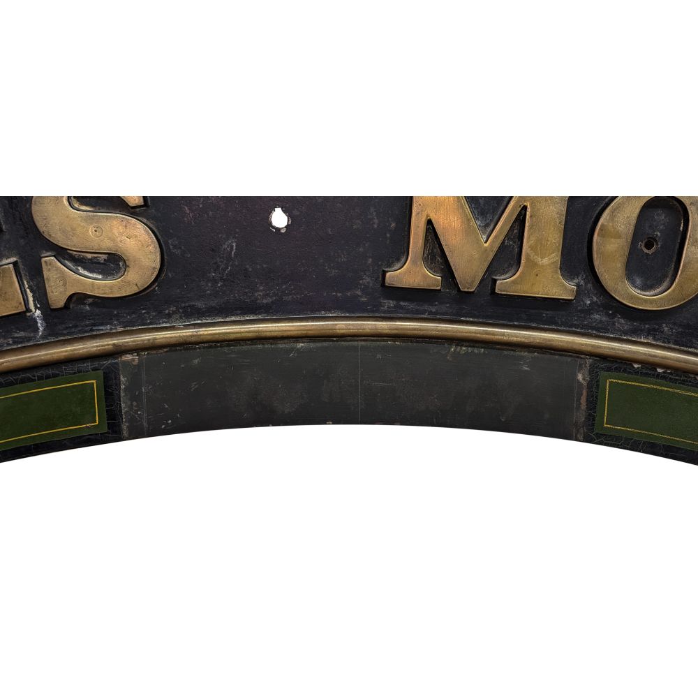 Nameplate CHARLES MORTIMER 4-4-0 GWR Badminton Class - Image 3 of 4