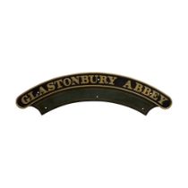 Nameplate GLASTONBURY ABBEY 4-6-0 GWR Star Class