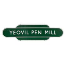 Totem YEOVIL PEN MILL RAILWAY Sign