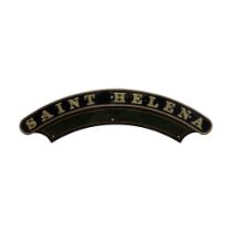 Nameplate SAINT HELENA 4-6-0 GWR Saint Class