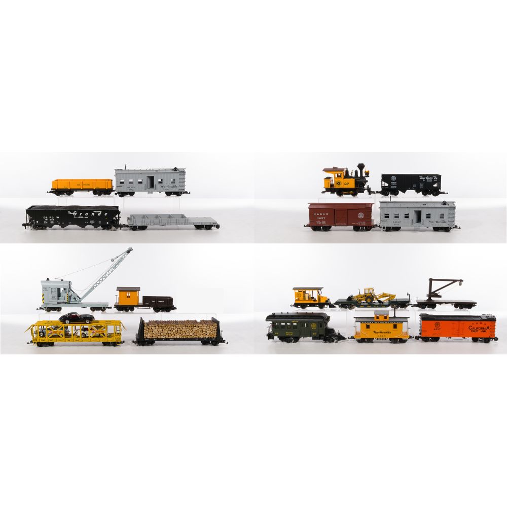 Model Train G Scale Rio Grande D&RGW Assortment