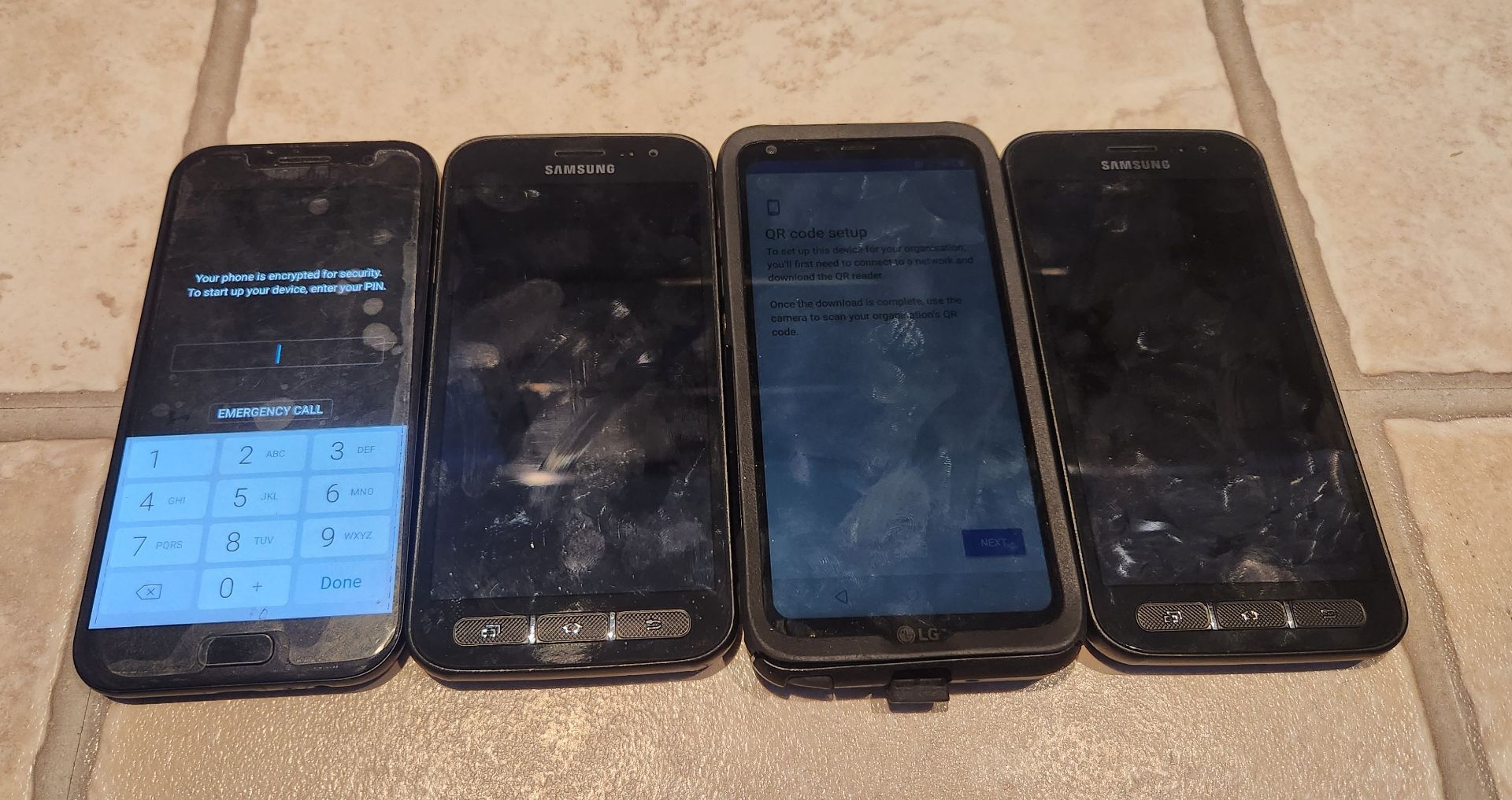 Lot of Used Samsung & LG Smartphones