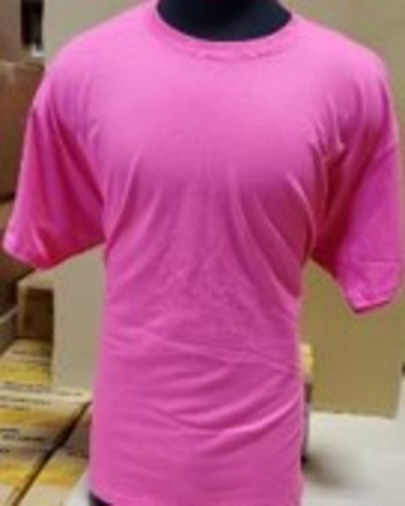 Hanes 5250 - Hanes Tagless T - Wow Pink