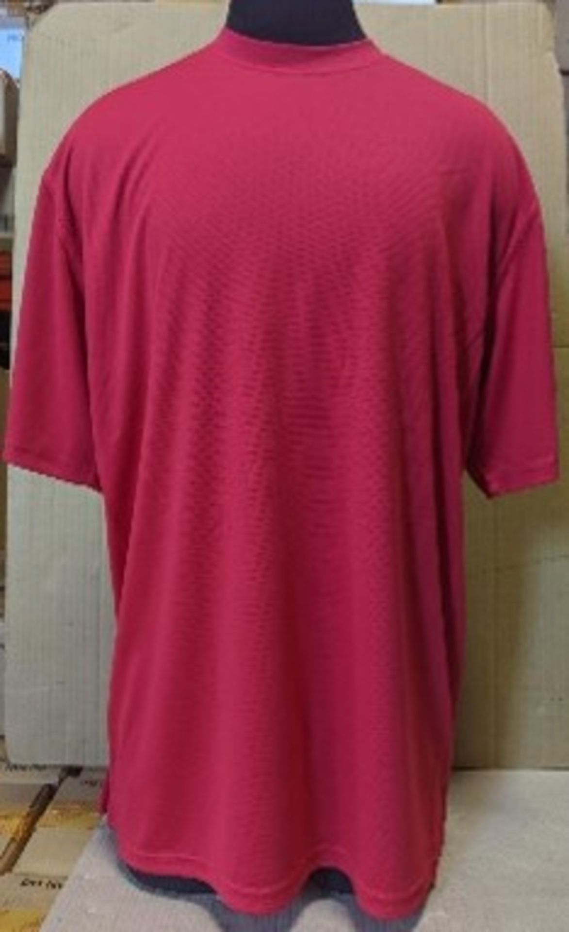 Sanmar S451 - Dri-Mesh Perf S/S T-Shirt - Red