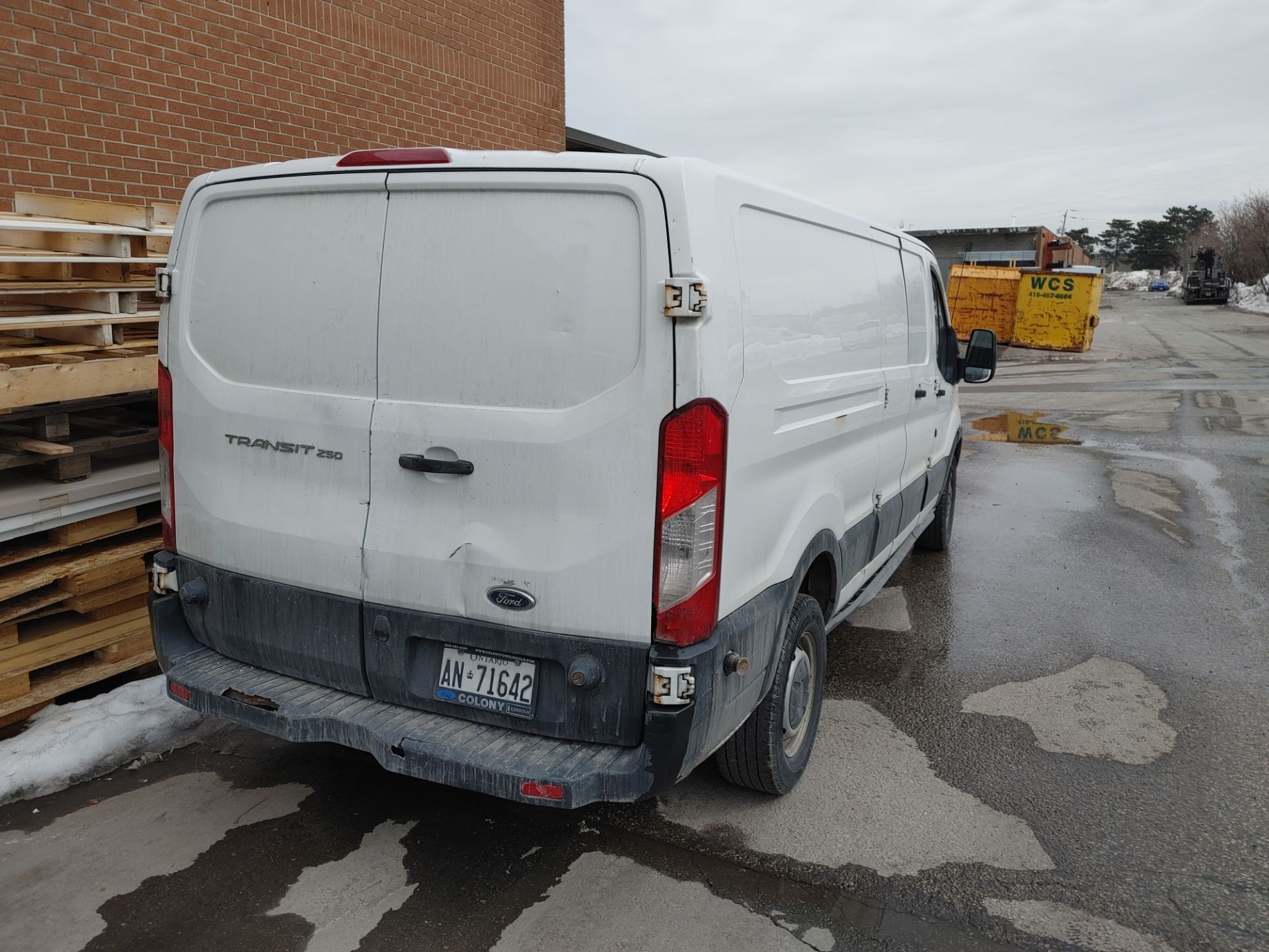 2016 Ford Transit 250 Cargo Van, 3.7L V-Shaped, RWD - Image 4 of 9