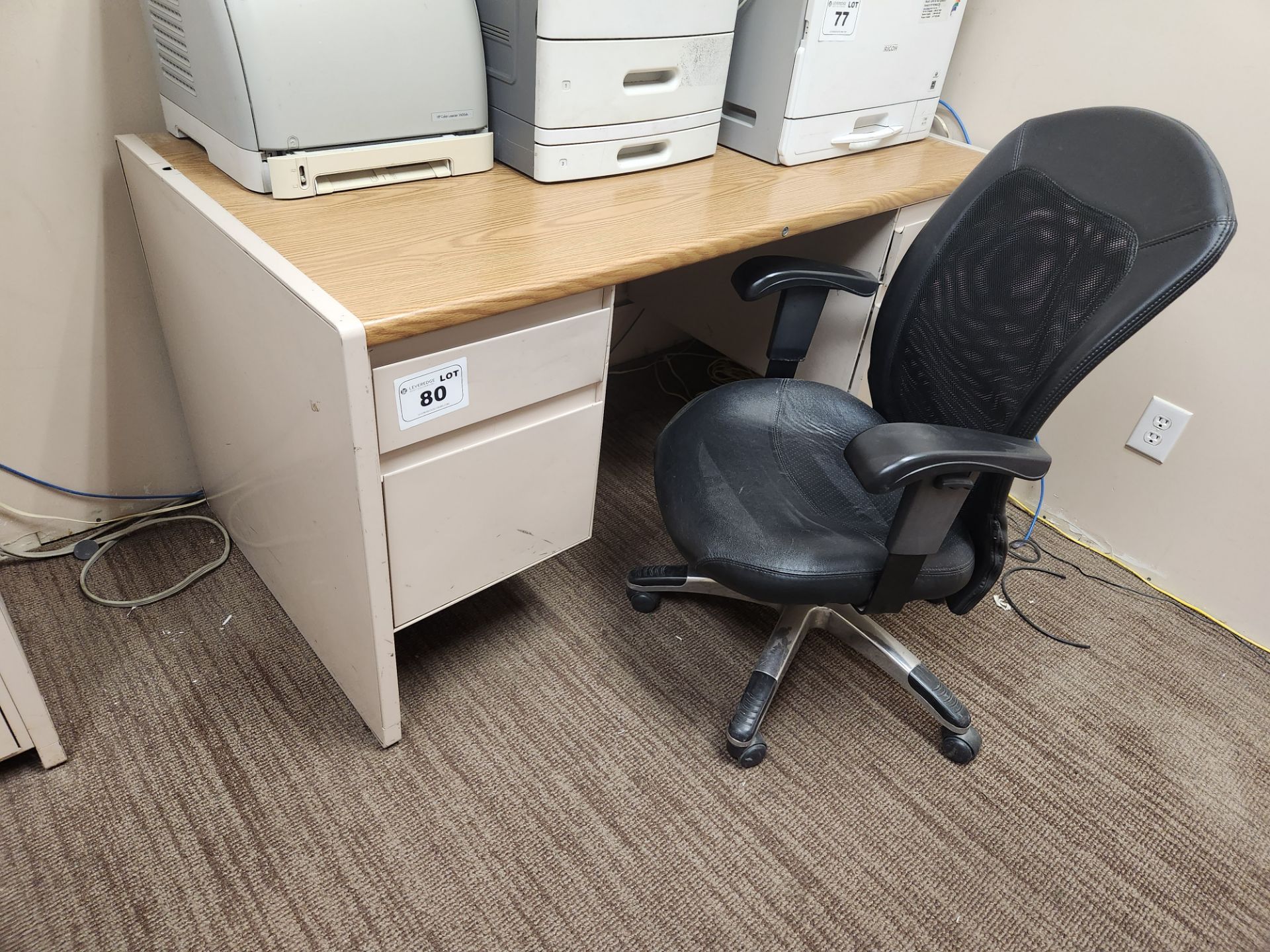 60" Desk with Chair