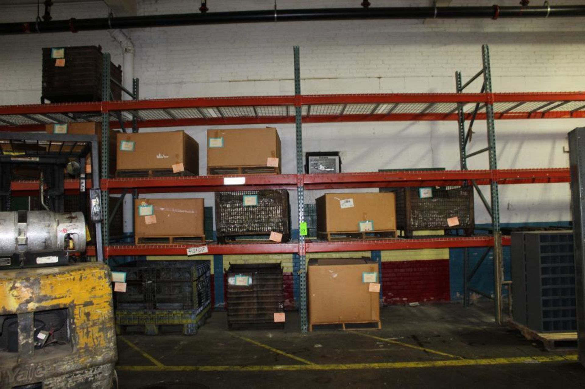 4 Sections of Pallet Racking - no contents - Image 2 of 2