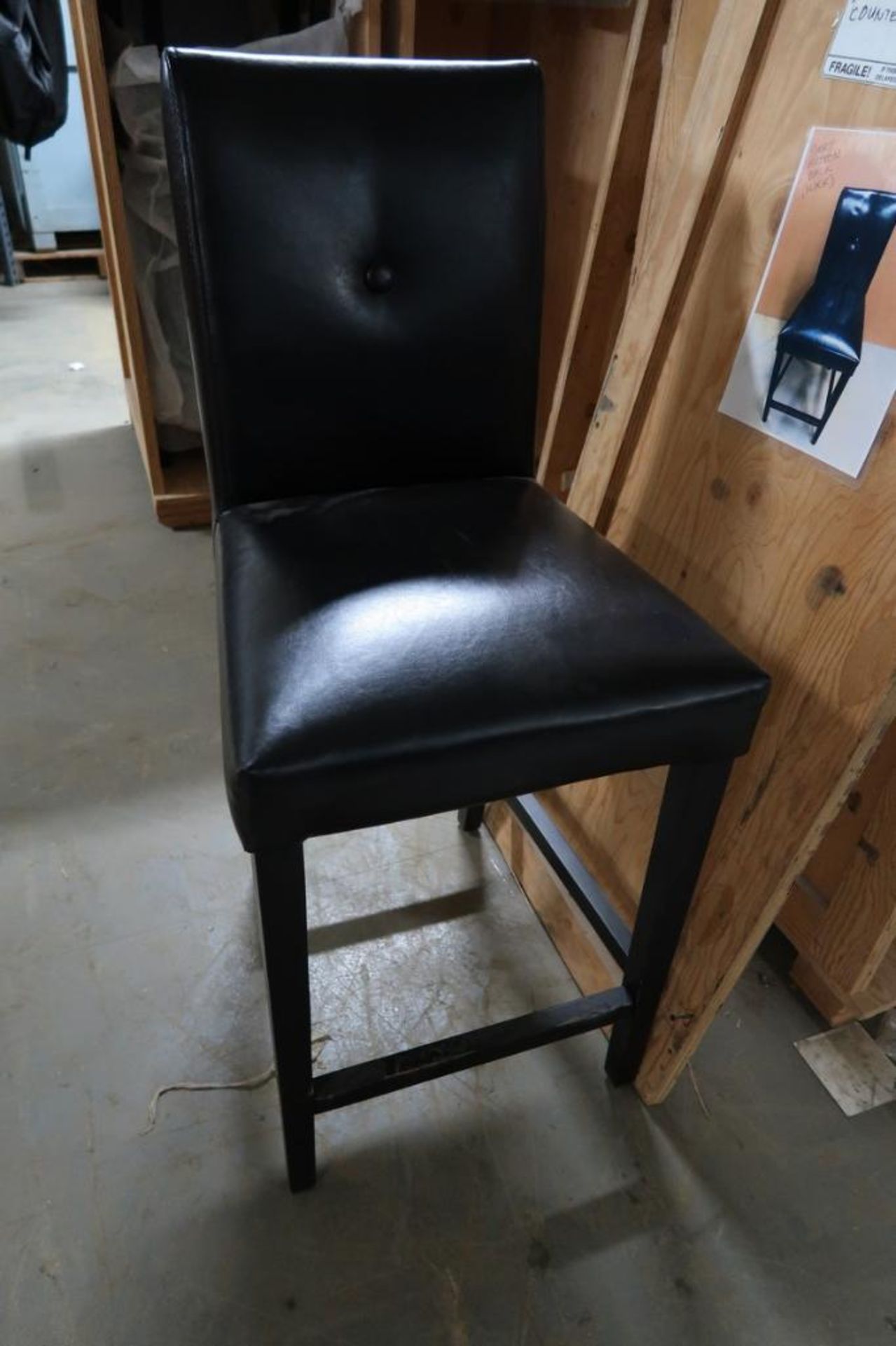 Lot of 5 Leather Chairs