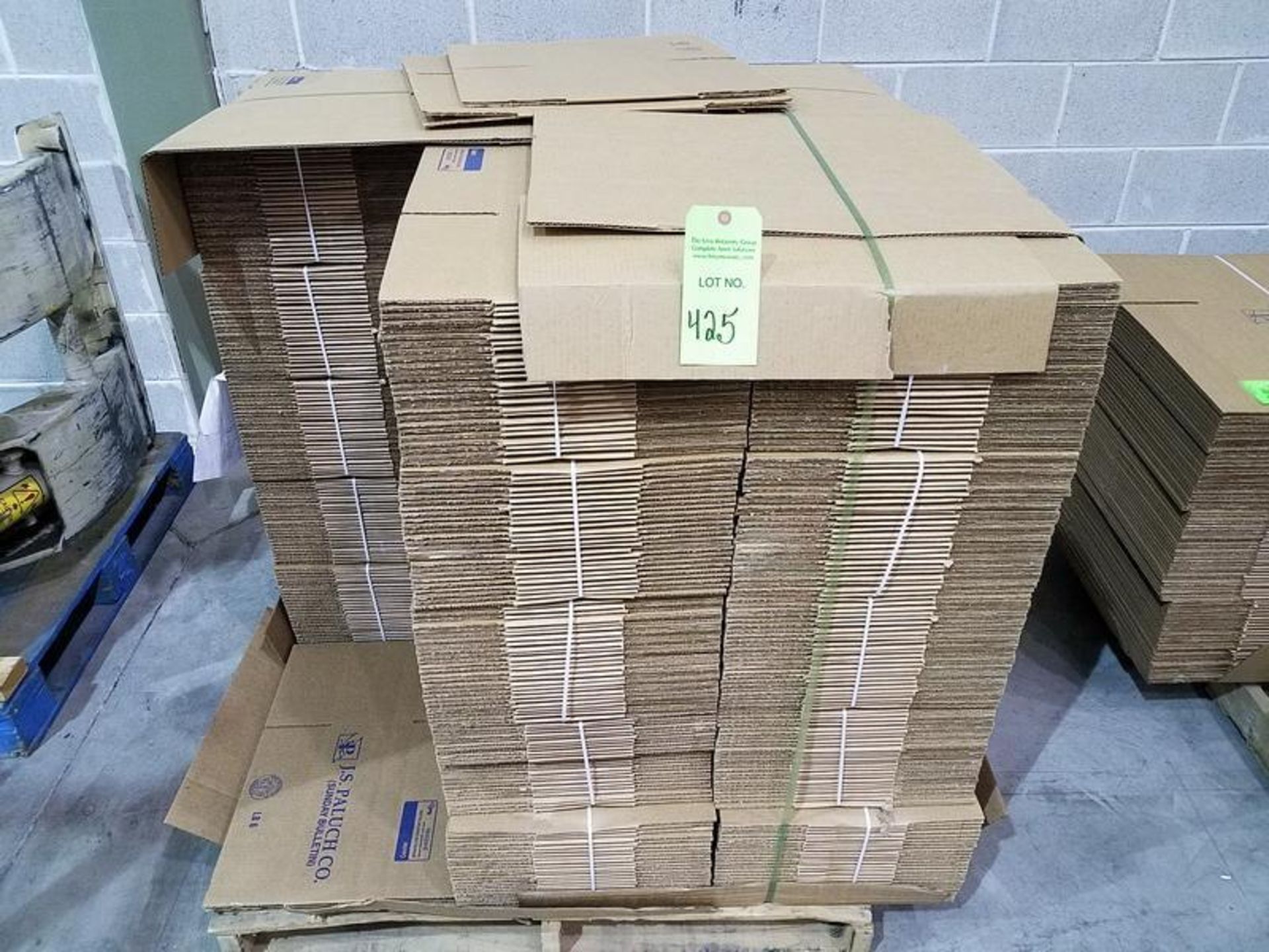 Lot Assorted Corrugated Boxes, JSP-JB9 & JSP-LB6 - Image 2 of 7