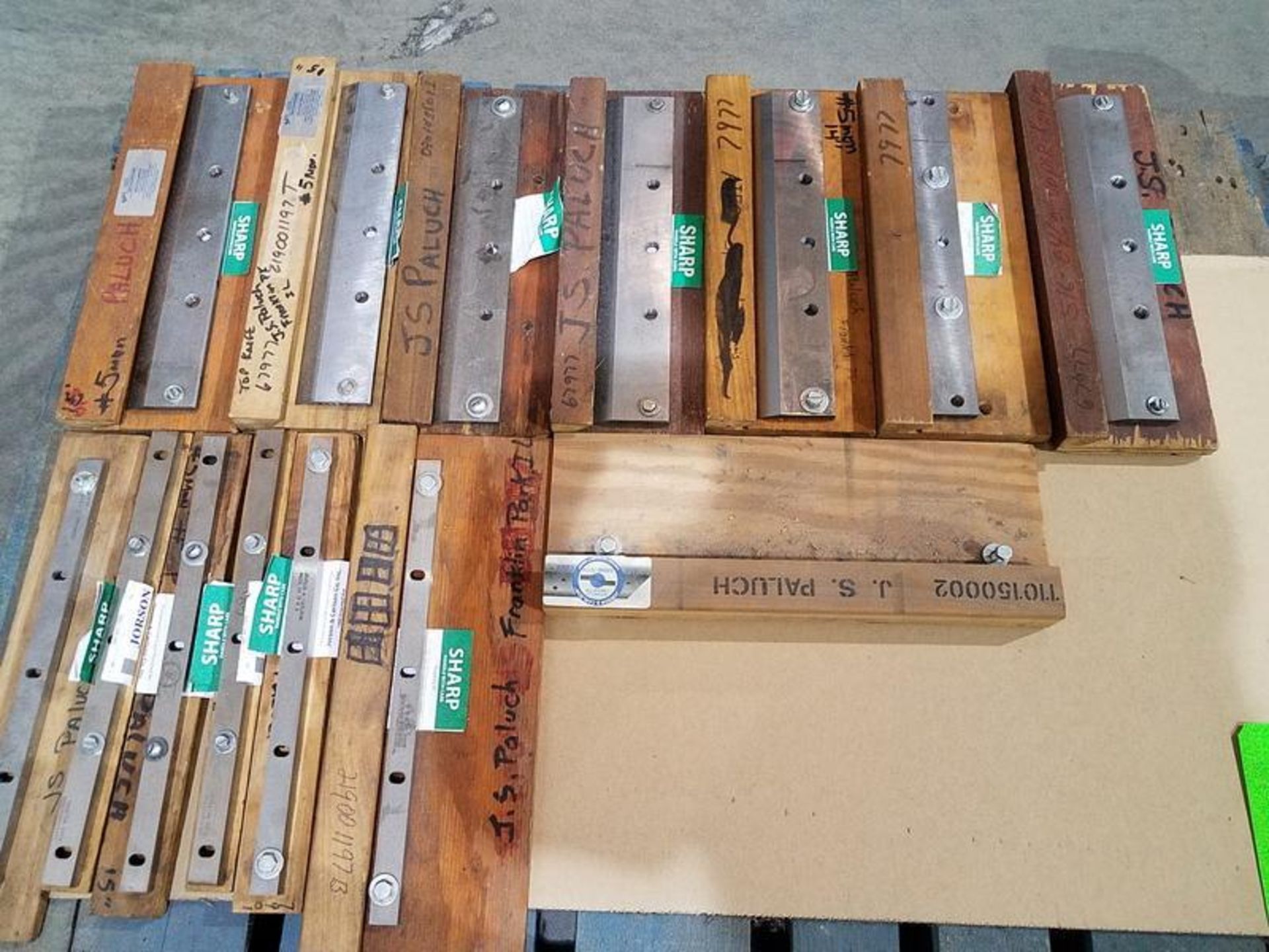 Lot Assorted Cutting Blades - Image 2 of 2