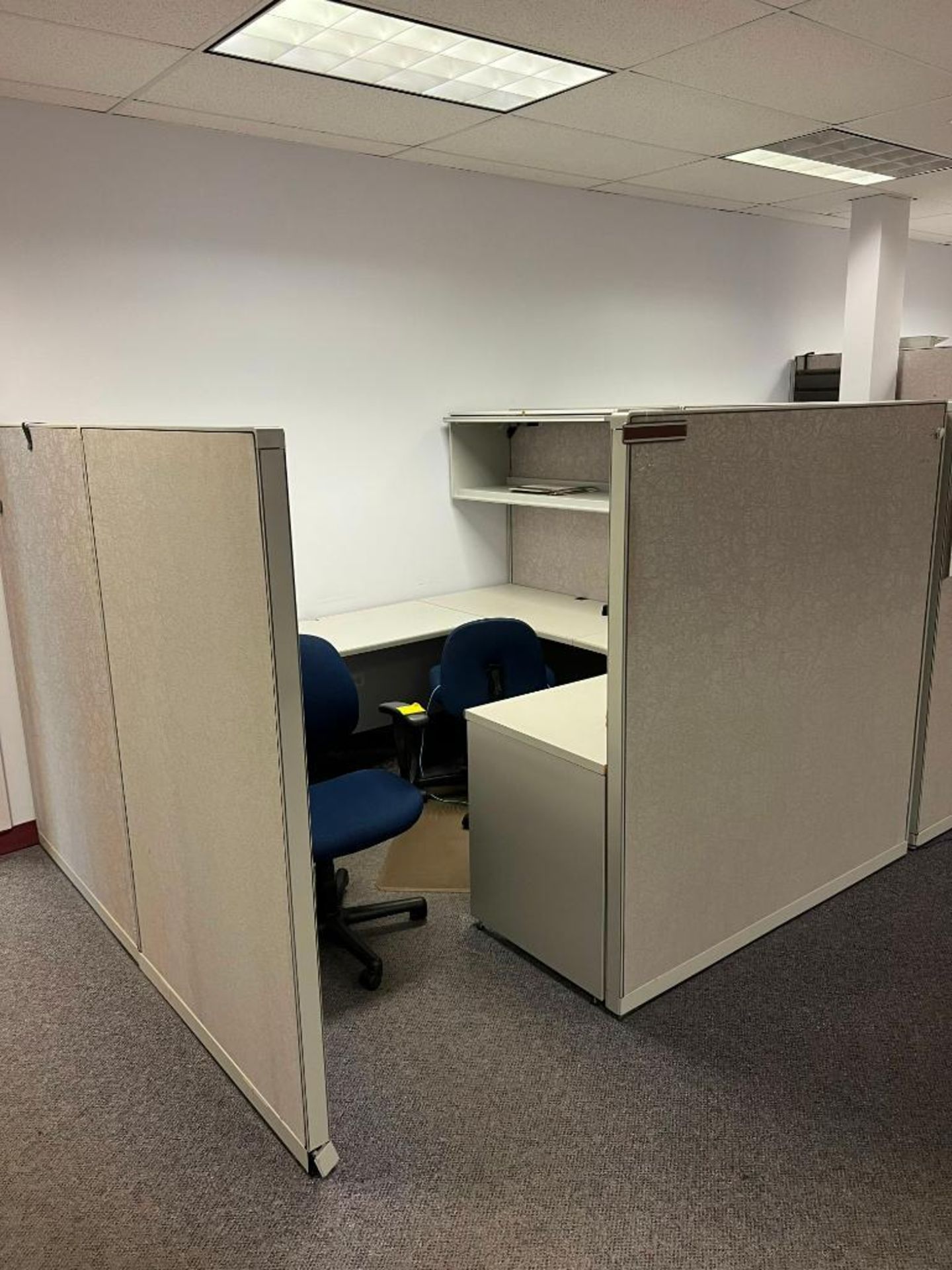 Lot of (7) Office Cubicles - Image 3 of 7