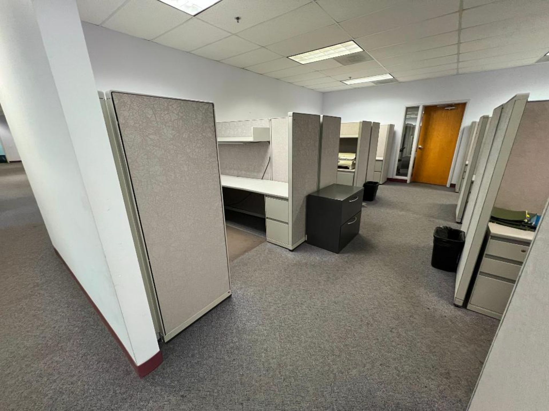 Lot of (6) Office Cubicles - Image 3 of 4