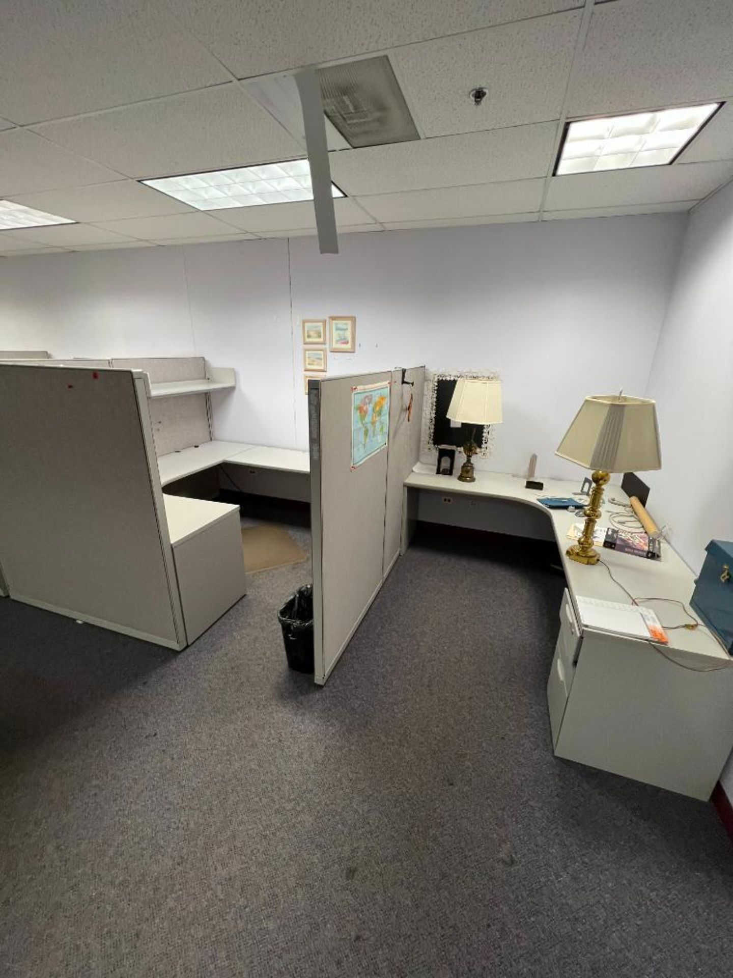 Lot of (7) Office Cubicles