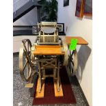 Chandler And Price 8268a, Antique Letter Press Printing Press