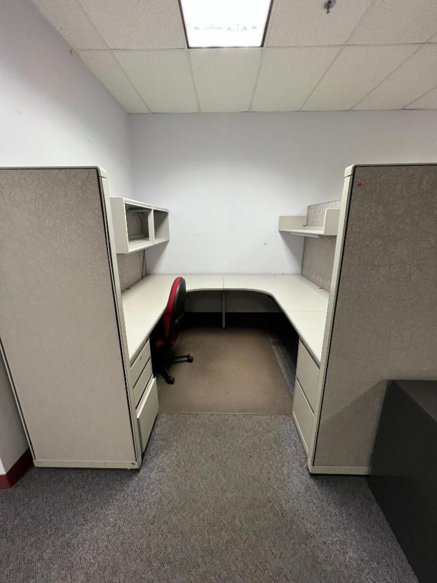 Lot of (6) Office Cubicles - Image 4 of 4