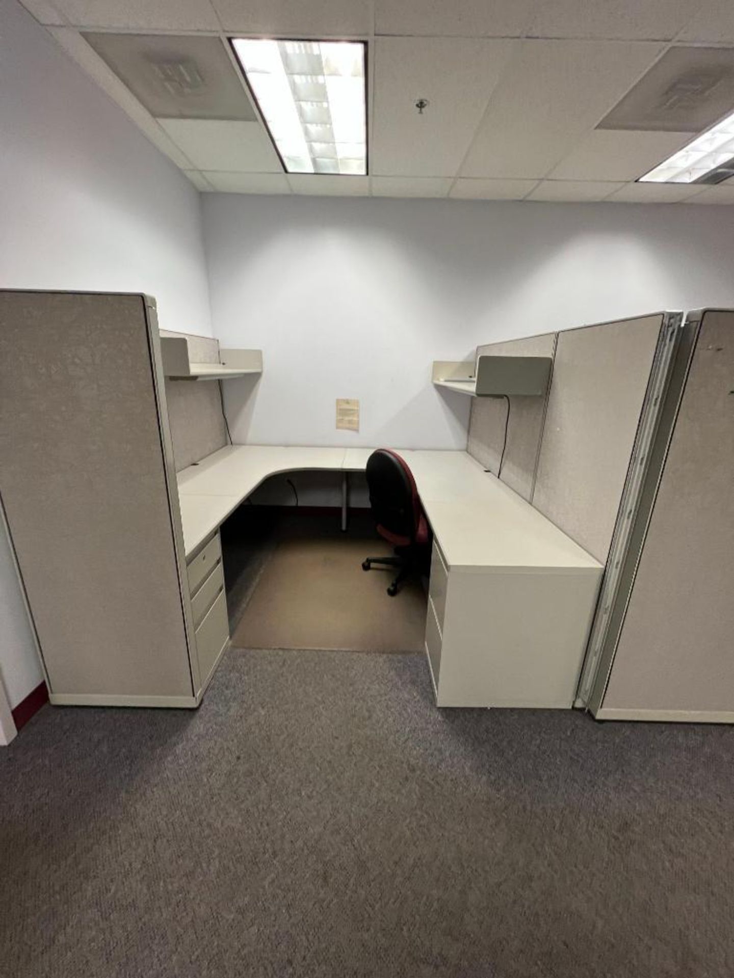 Lot of (6) Office Cubicles - Image 2 of 4
