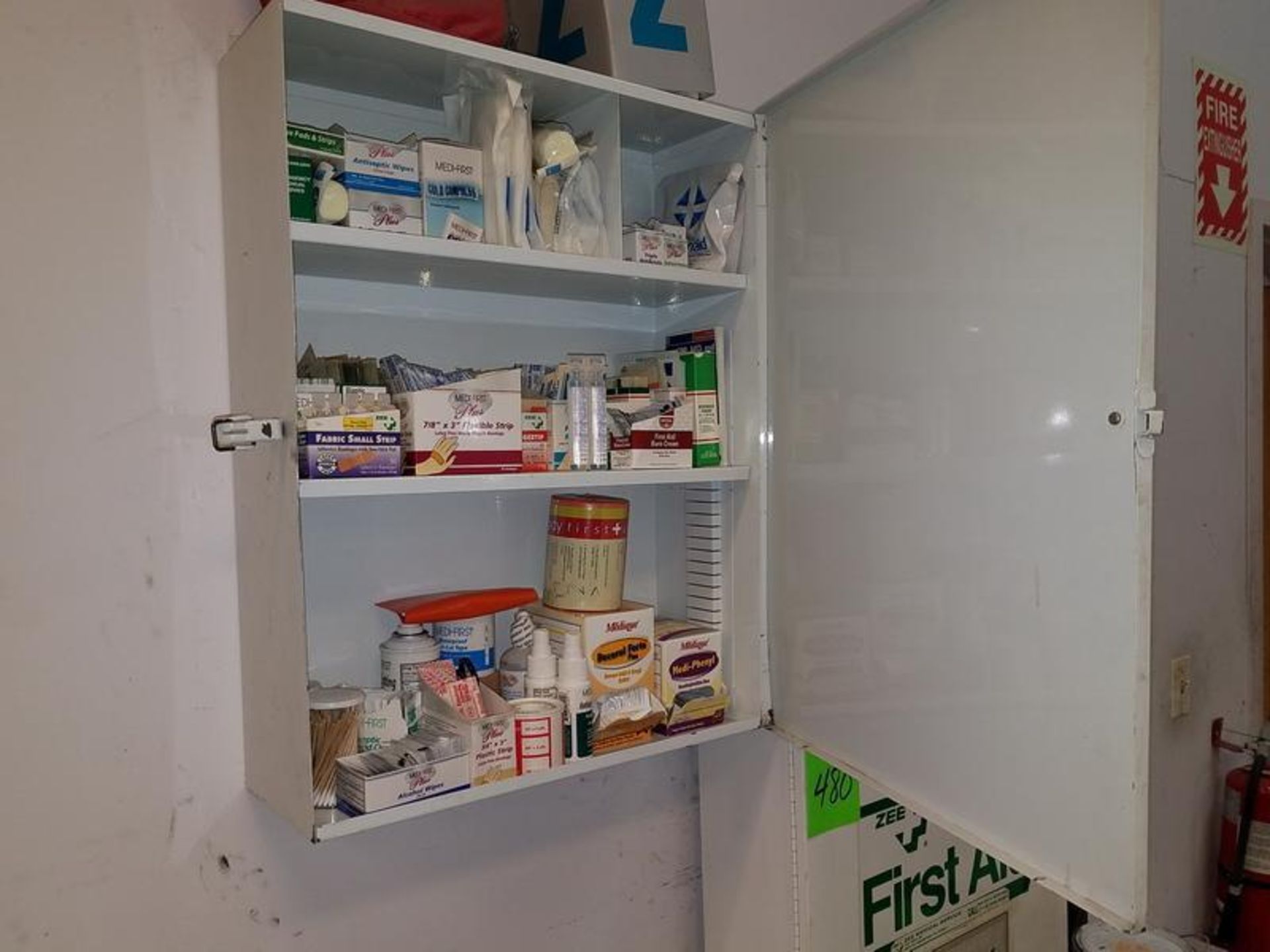 Lot of (2) First Aid Cabinets - Image 2 of 3