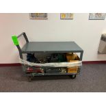 (1) Mobile Material Cart