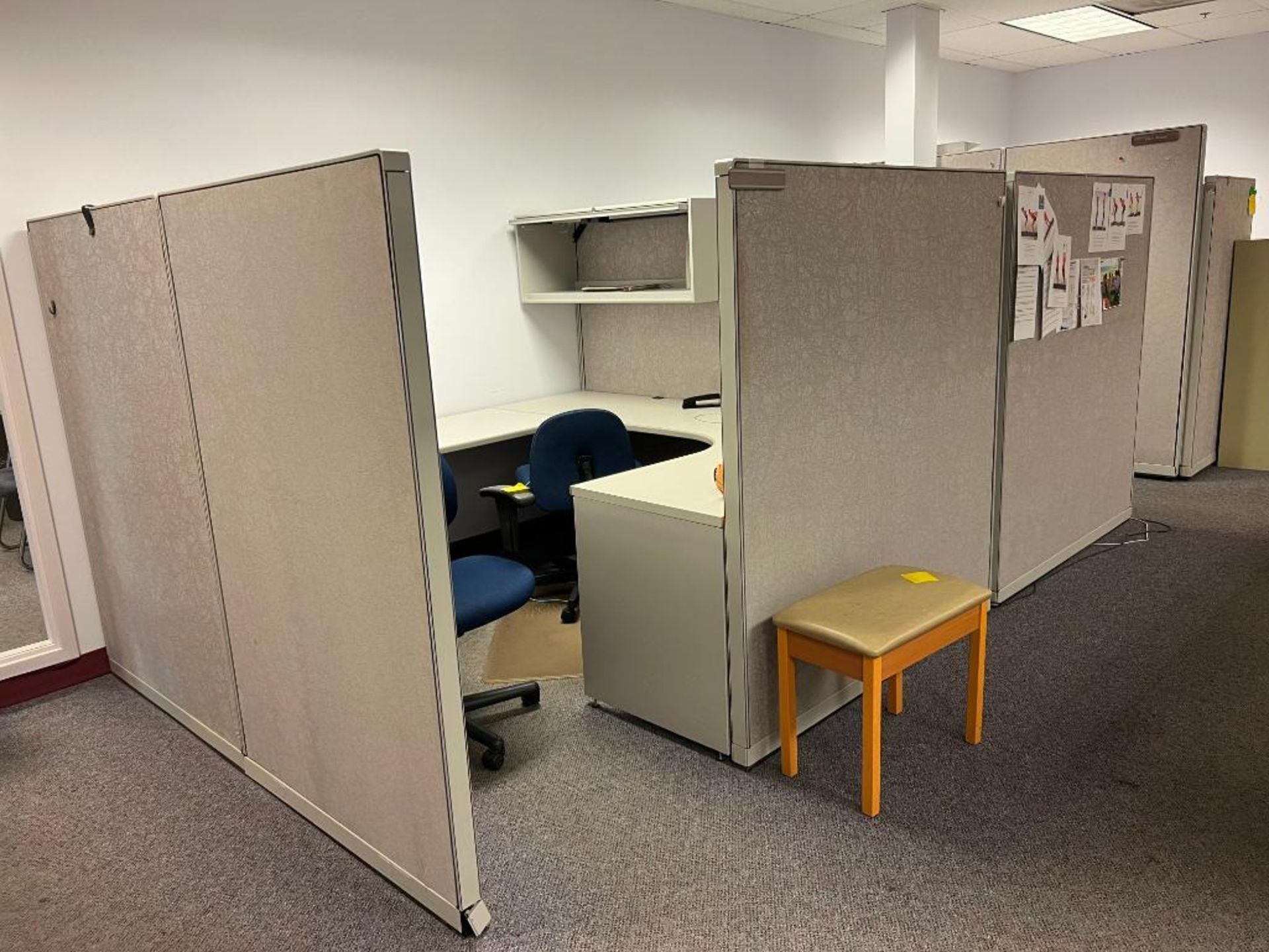 Lot of (6) Office Cubicles - Image 6 of 8