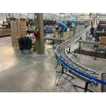 Lot of (13) Sections of Rolling Conveyors