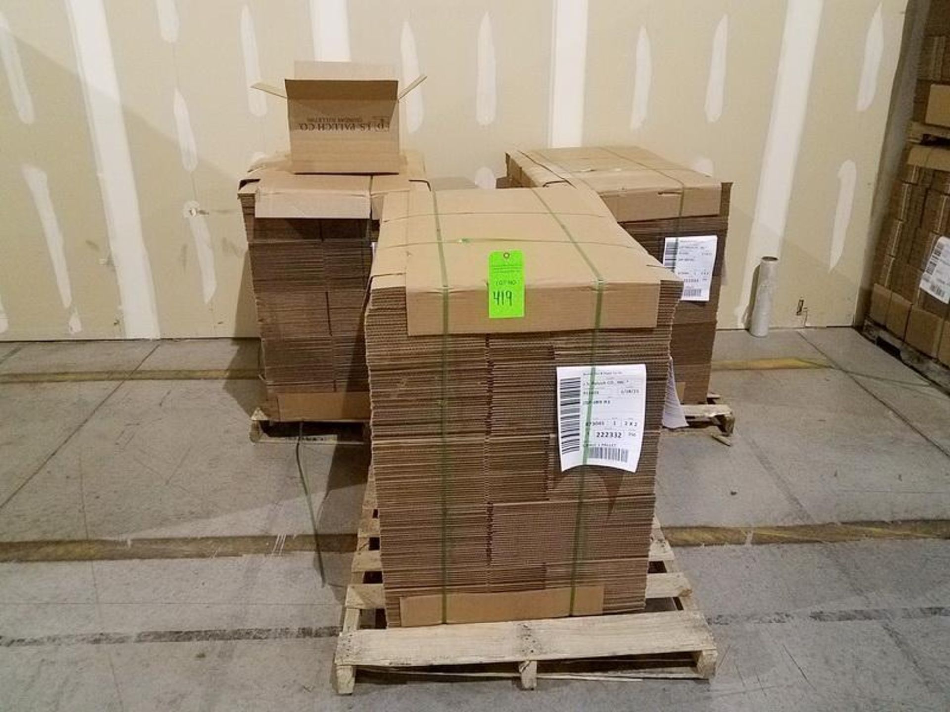 Lot JSP-JB9 R1 Corrugated Boxes, 17.25" x 11.5" x 11.5" Approx.