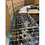 Lot of (5) Section of 24'' W Rolling Conveyors