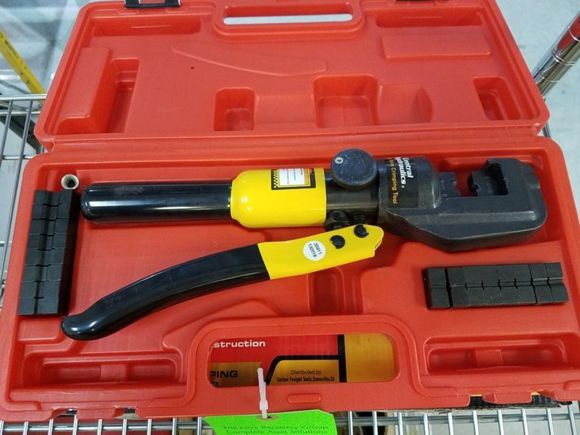 Central Hydraulics Hydraulic Wire Crimping Tool - Image 3 of 3