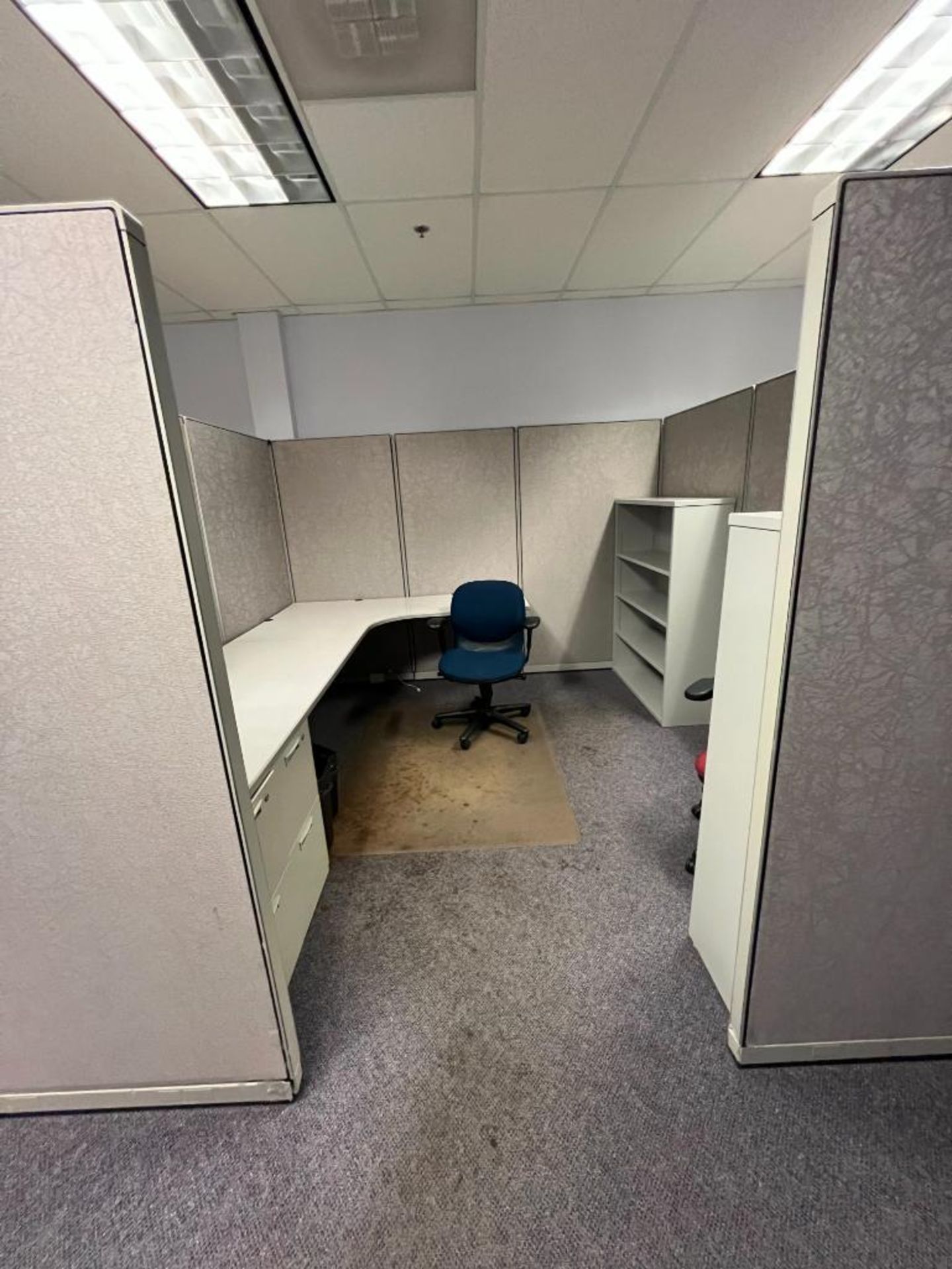 Lot of (4) Office Cubicles - Image 4 of 5