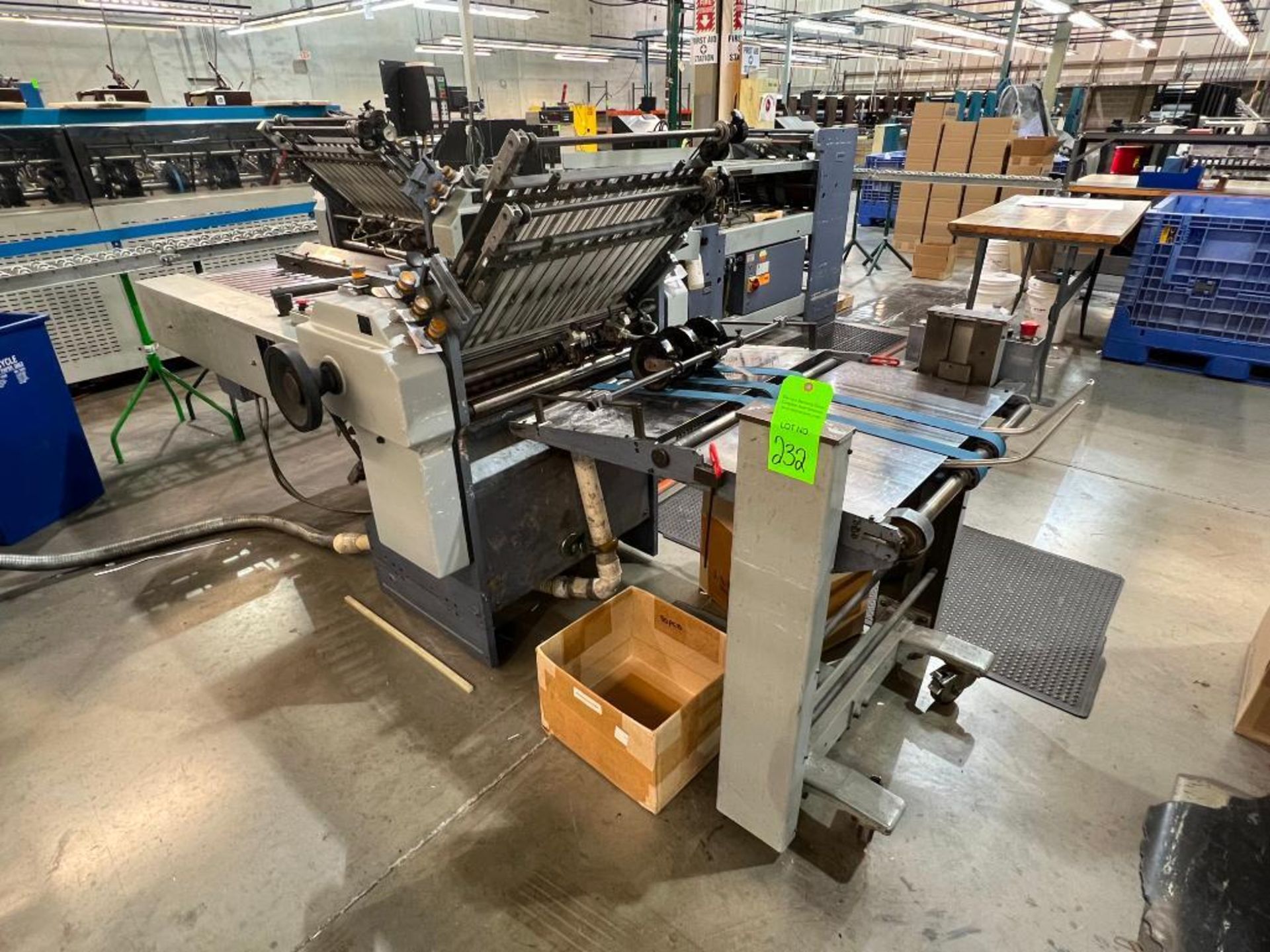 Stahl Folding And Gluing Machine
