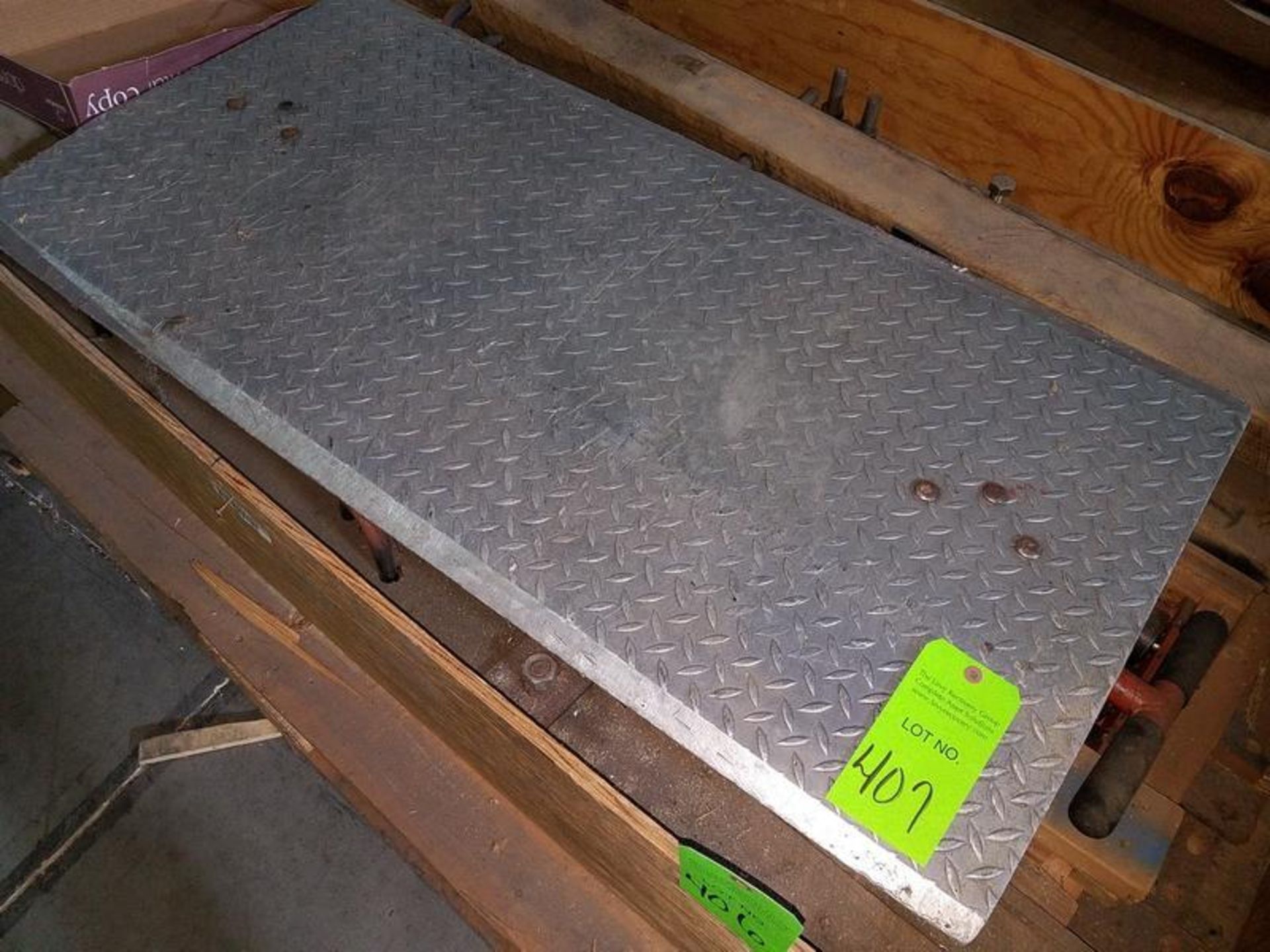 Aluminum Dock Plate, 24" x 48"