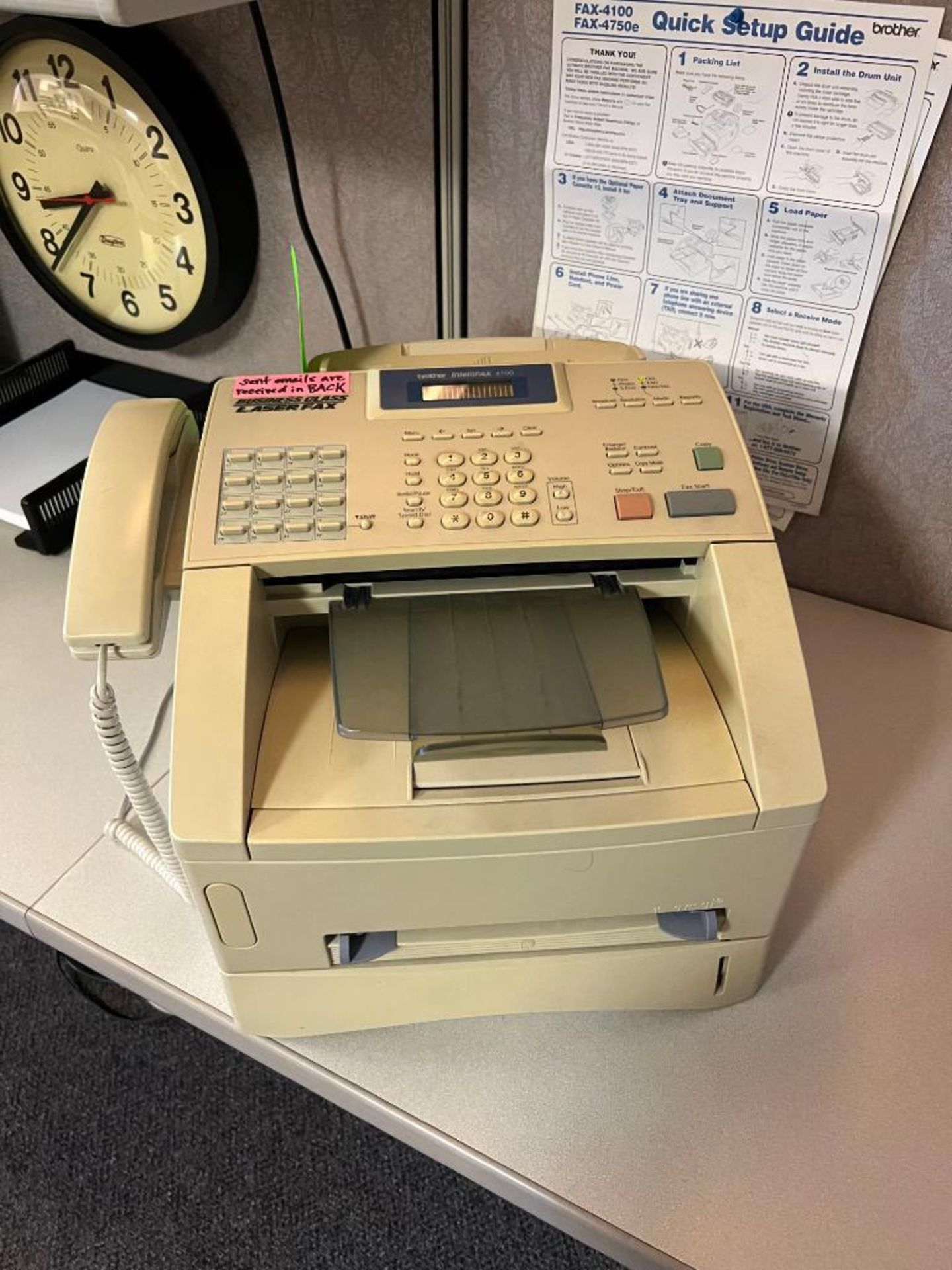 Brother Model Intellifax 4100 Fax Machine - Image 3 of 3