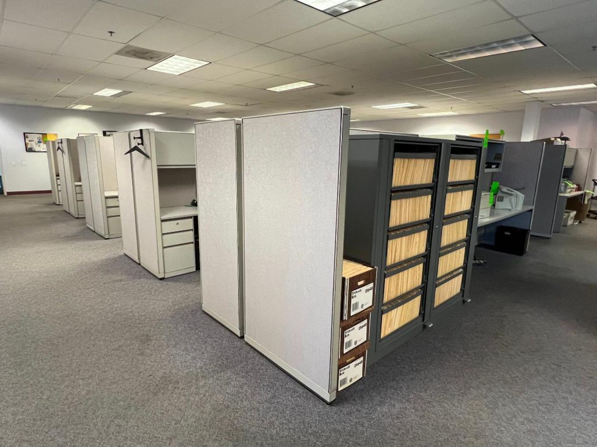 Lot of (8) Office Cubicles - Image 3 of 5