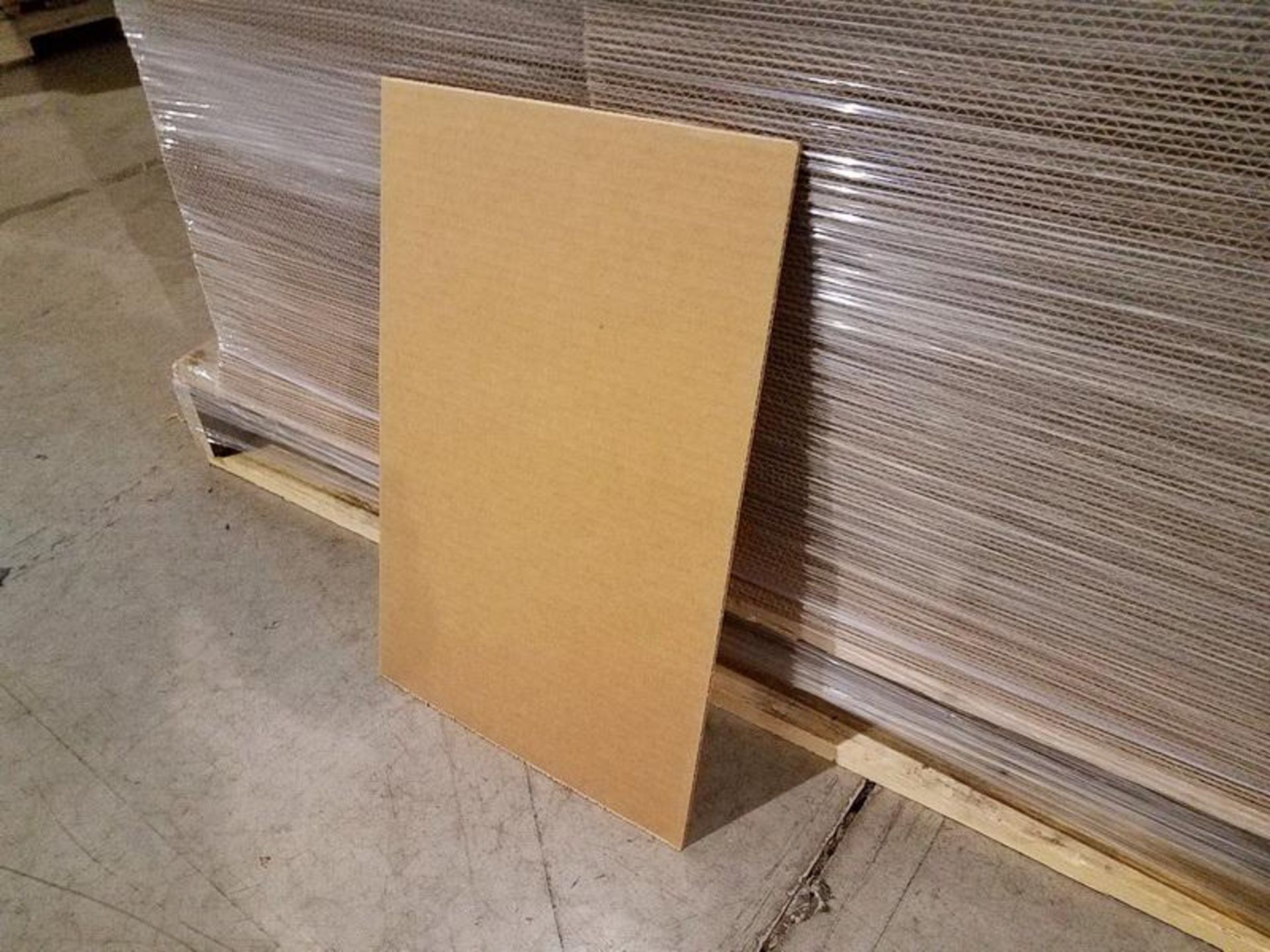 Lot Brant Box Corrugated Sheets, 11-1/8" x 17-1/8" - Image 2 of 3