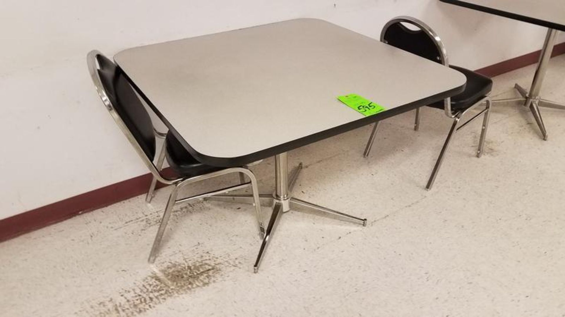 Lot of (3) Cafeteria Tables, 42 x 42