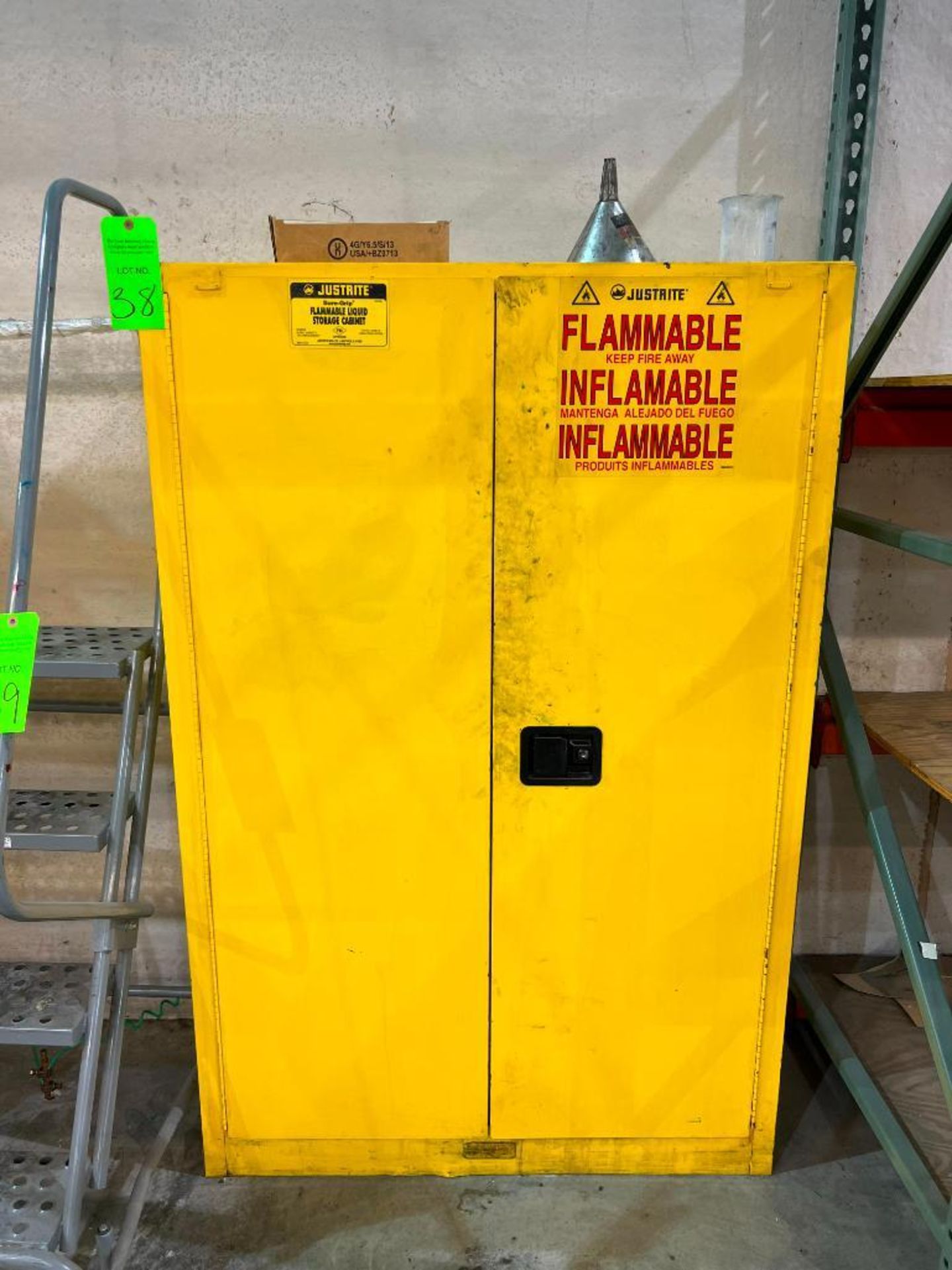 Just-Rite Model RMO9909, 2-Door Flammable Storage Cabinet