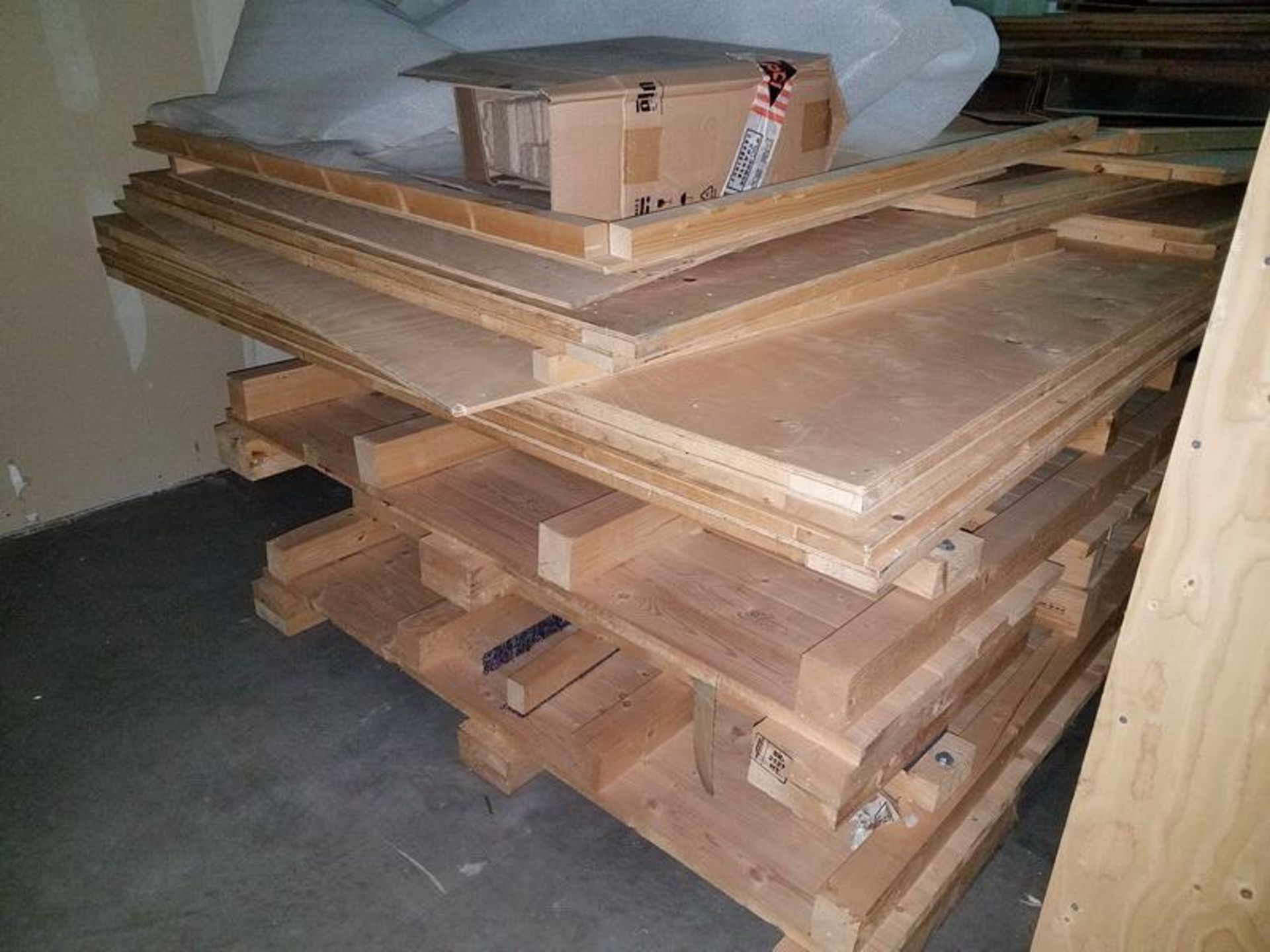 Lot Assorted Wood Crating Materials - Image 2 of 2