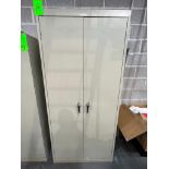 (1) 18'' X 36'' L X 78'' H 2-Door Storage Cabinet