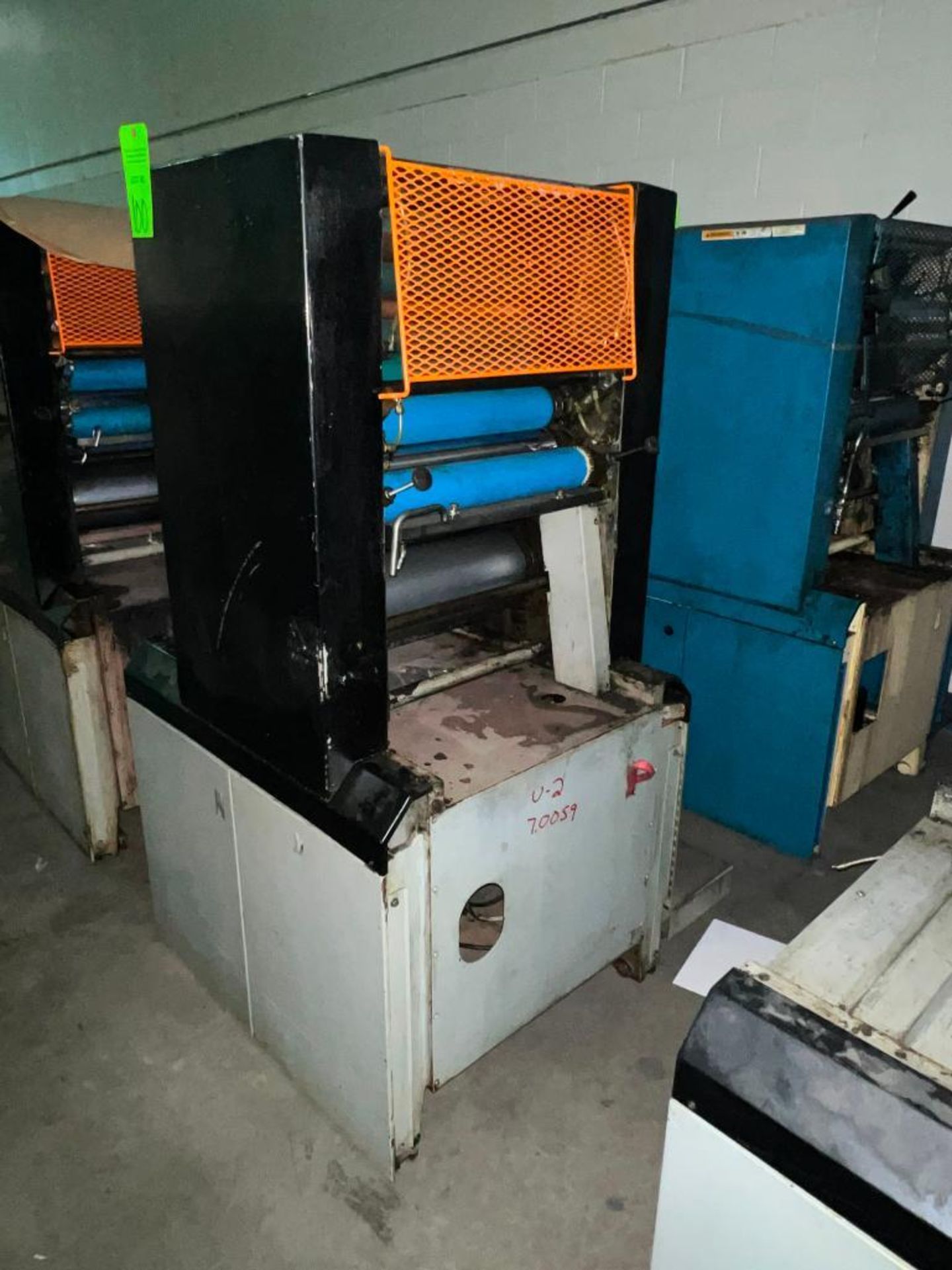 Didde-Glaser, 17-1/2'' Printing Press Unit - Image 2 of 3