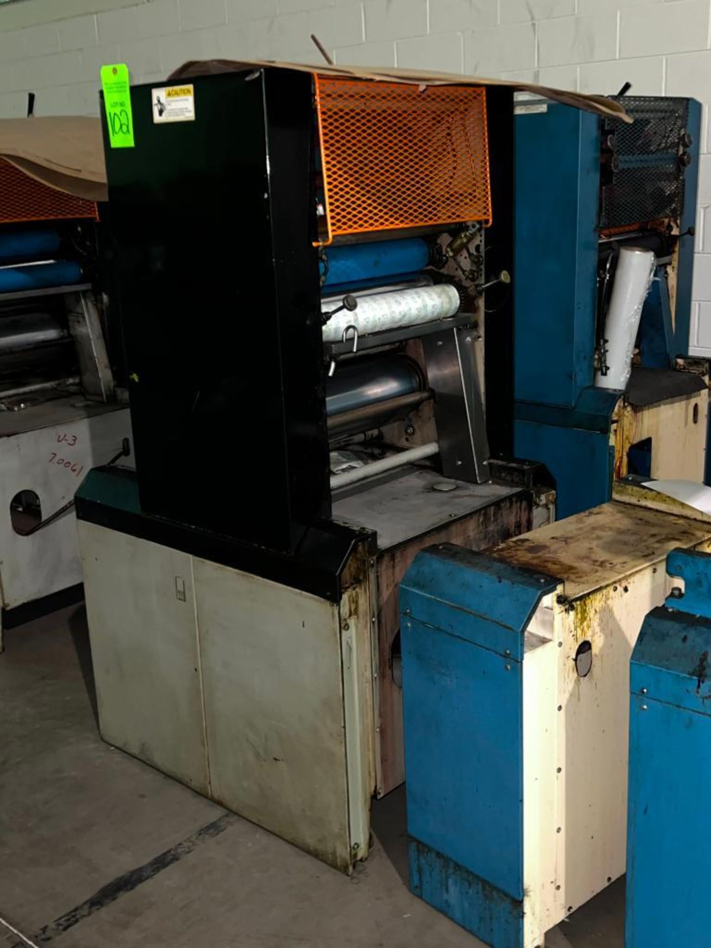 Didde-Glaser, 17-1/2'' Printing Press Unit - Image 2 of 3
