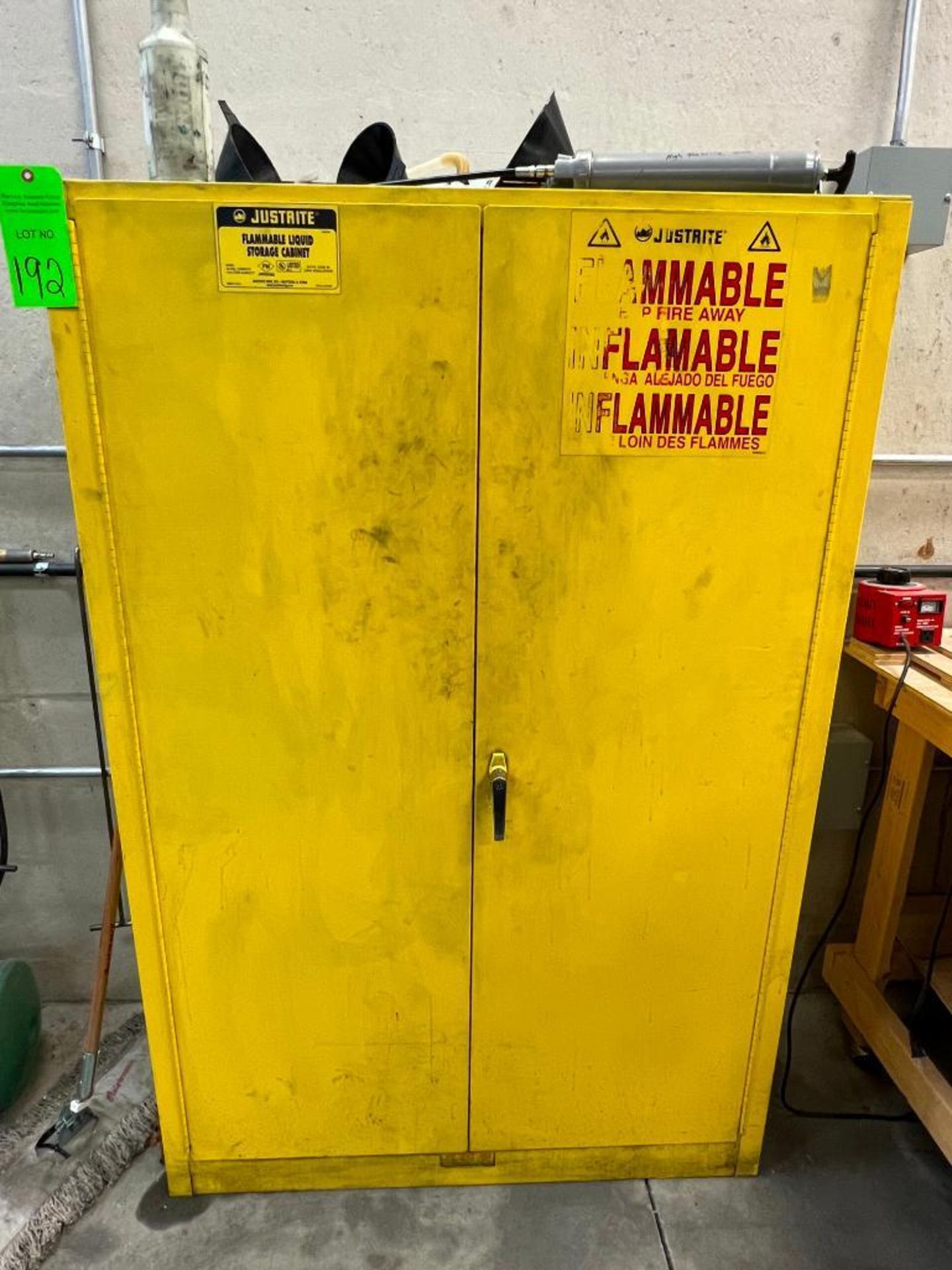Just-Rite 2-Door Flammable Liquid Storage Cabinet - Image 3 of 3