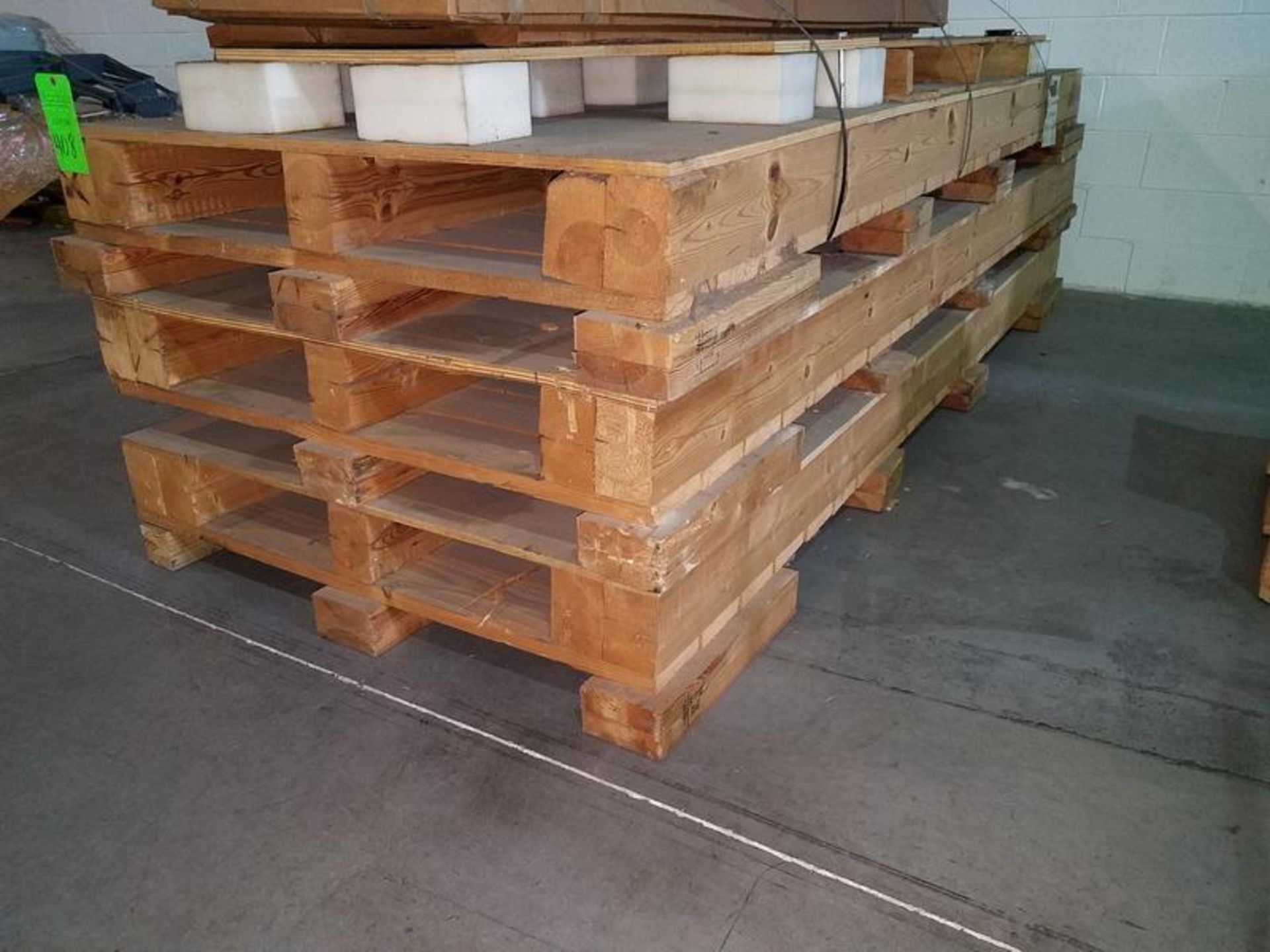 Lot of (6) Heavy Duty Wood Pallets, 48" x 125" - Image 2 of 2