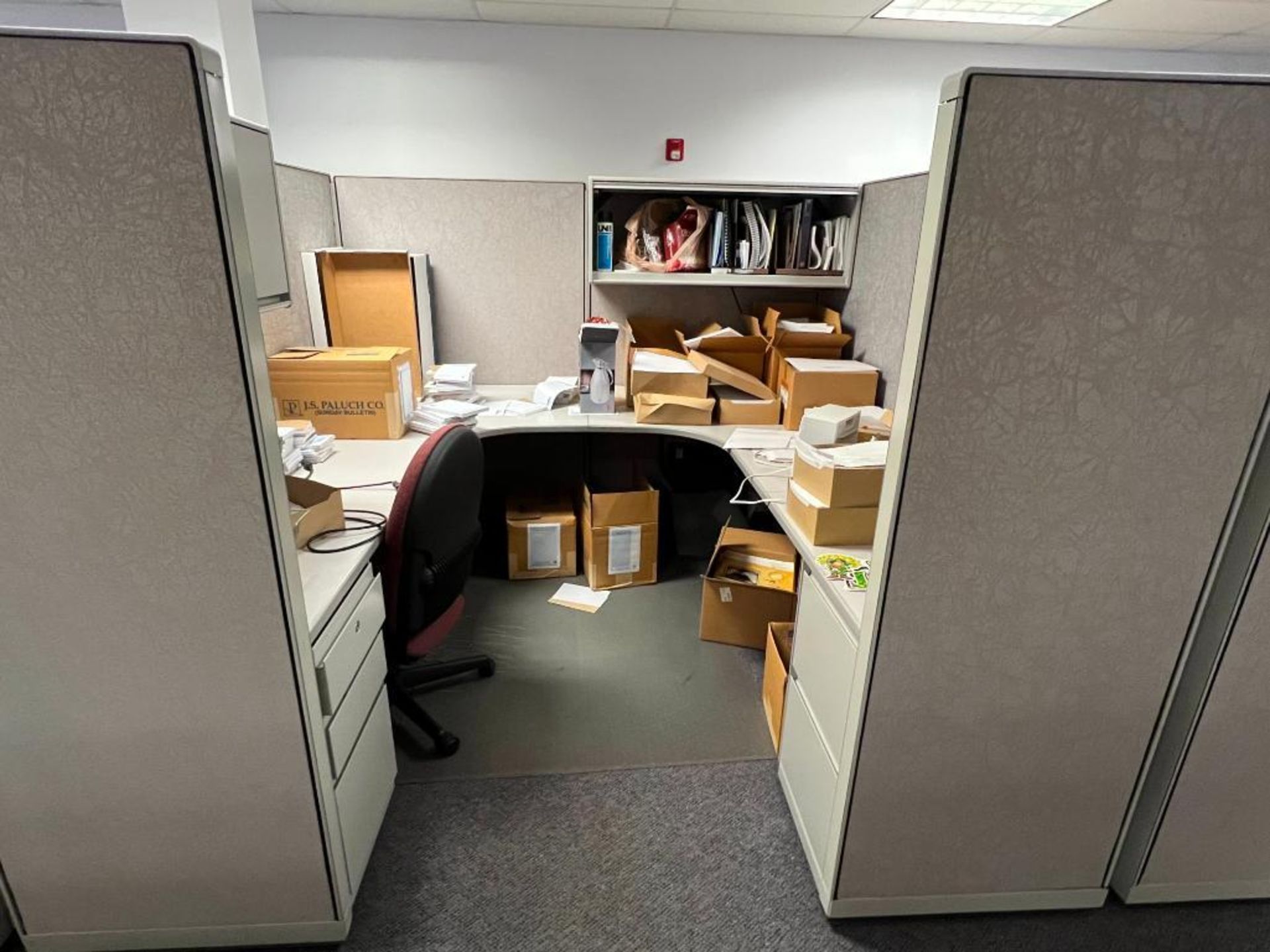 Lot of (4) Office Cubicles - Image 3 of 4