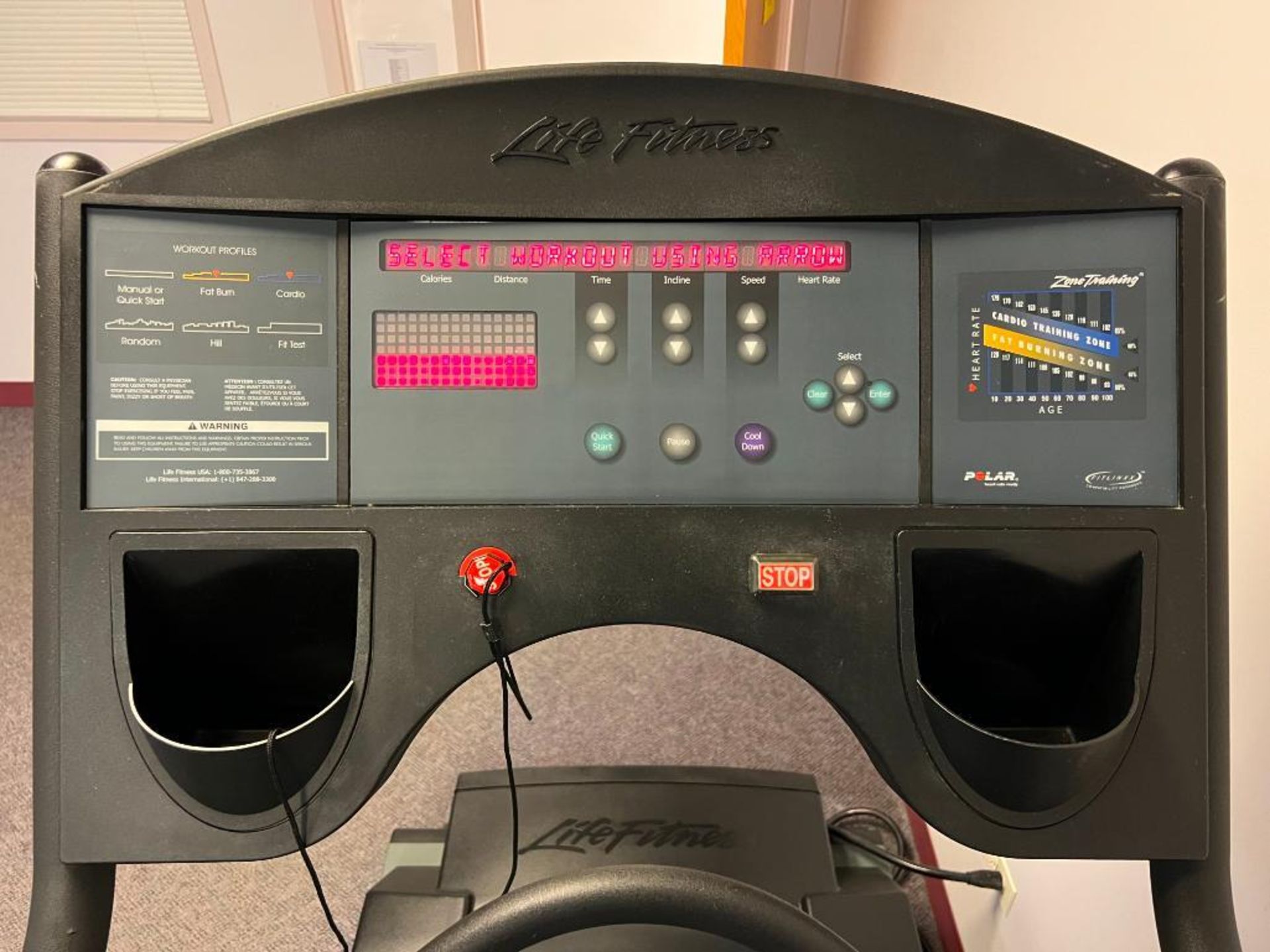 Life Fitness Model 9100 Treadmill - Image 3 of 3