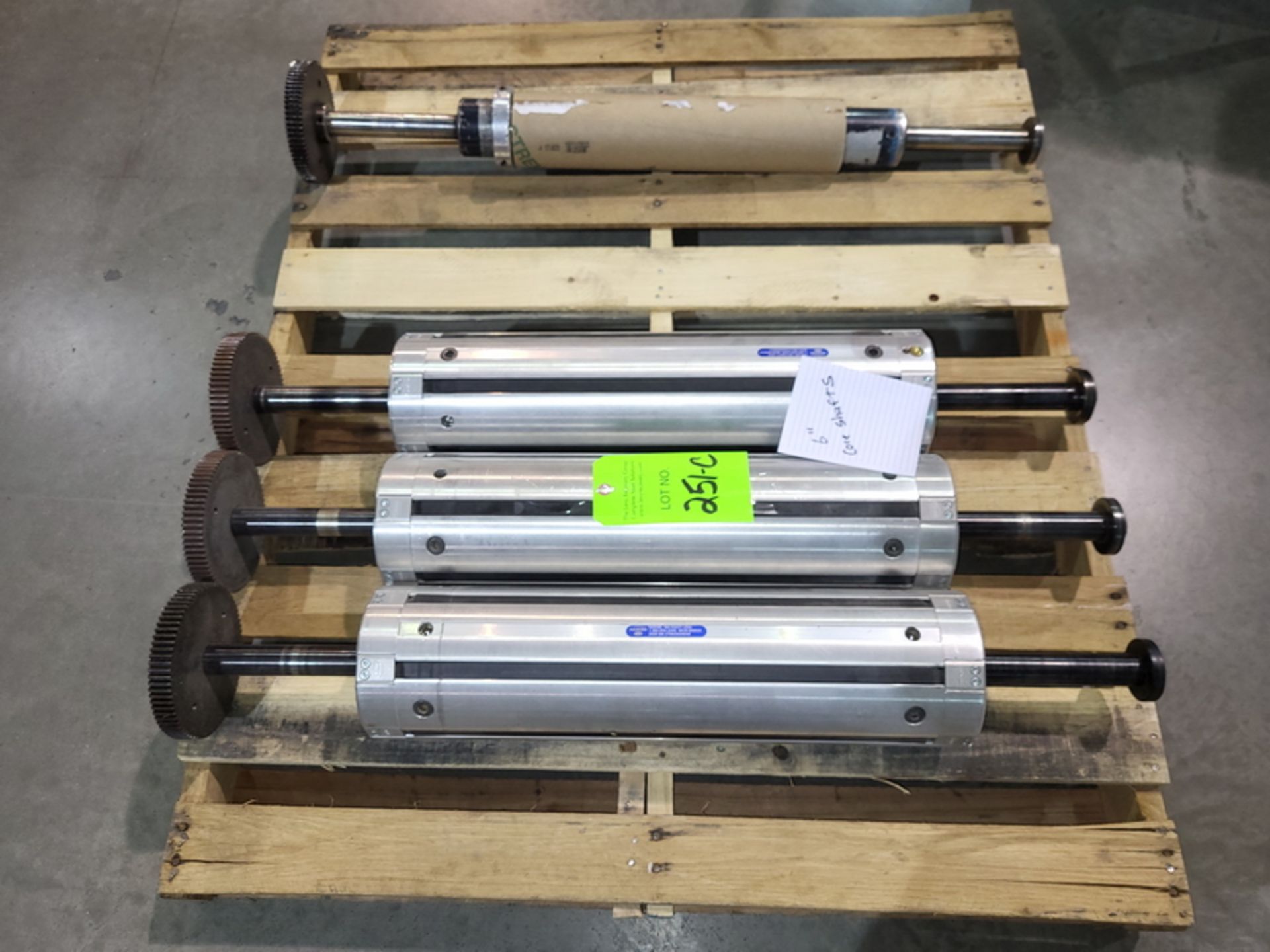 Lot of (4) Spare Core Shafts, Includes (3) 6 in. & (1) 3 in. - Image 2 of 2
