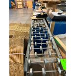 Lot of (5) Section of 12'' W X Rolling Conveyors