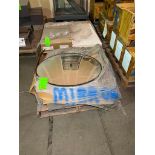 (1) Skid of 36'' W Shop Safety Mirrors