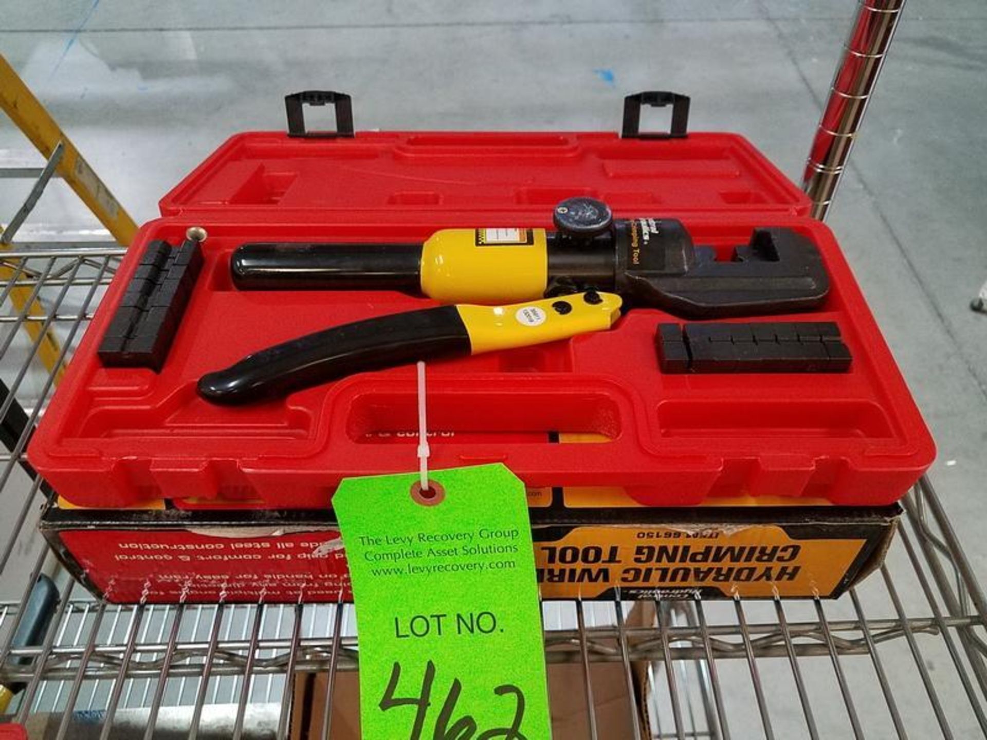 Central Hydraulics Hydraulic Wire Crimping Tool
