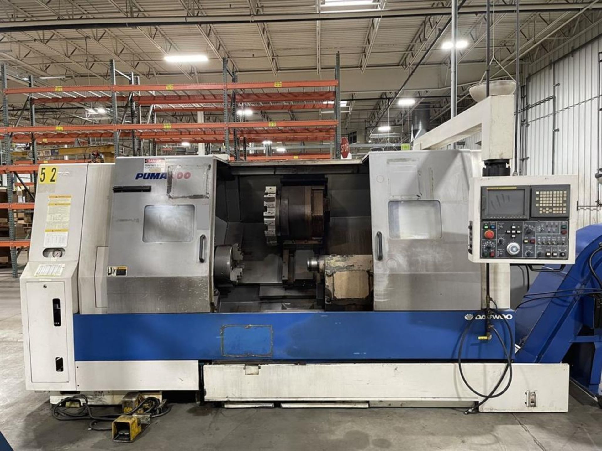 2001 DAEWOO PUMA 400B CNC LATHE