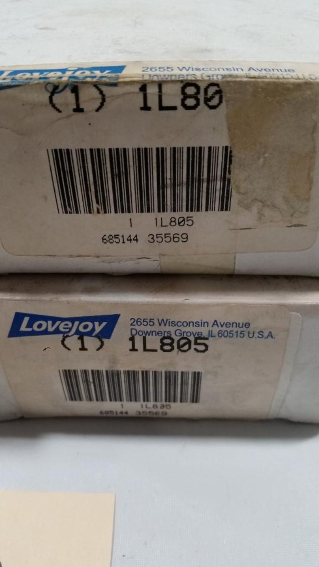 Lot of (4) LoveJoy Coupler Inserts - Image 3 of 3